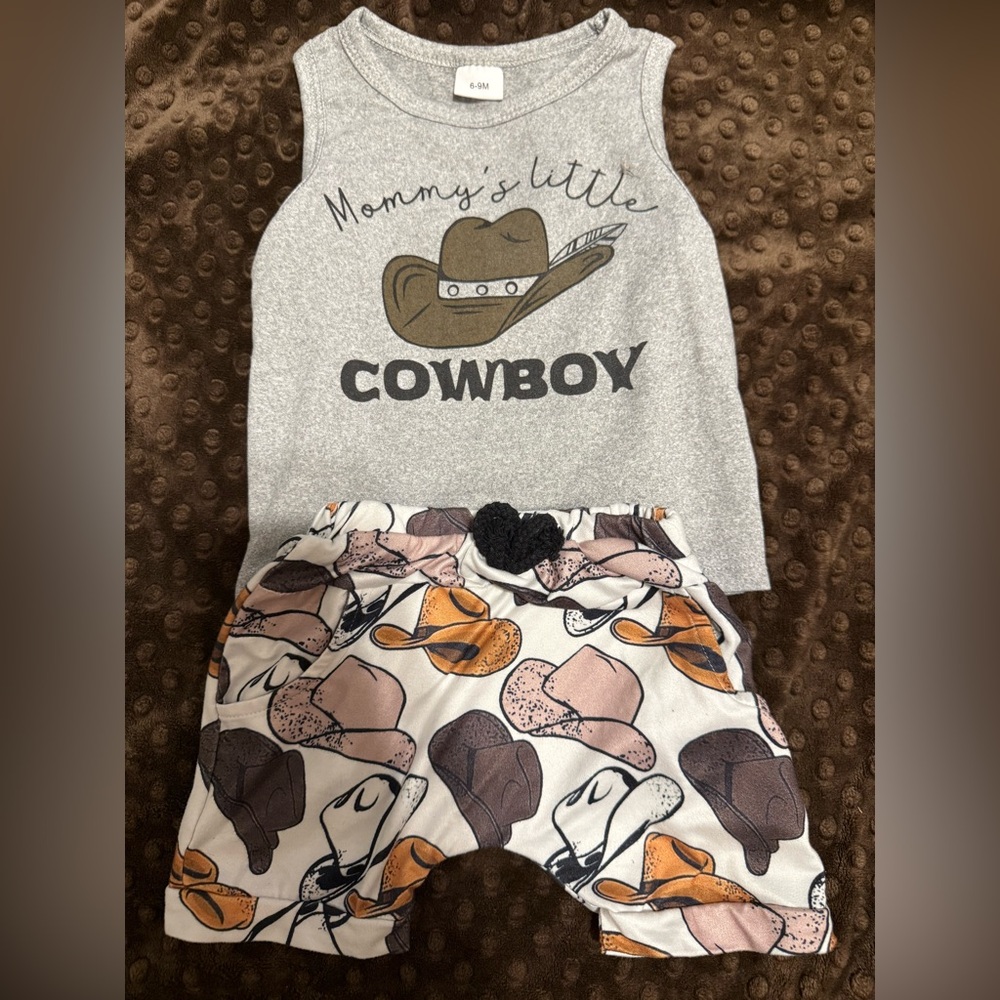 Western baby outfit